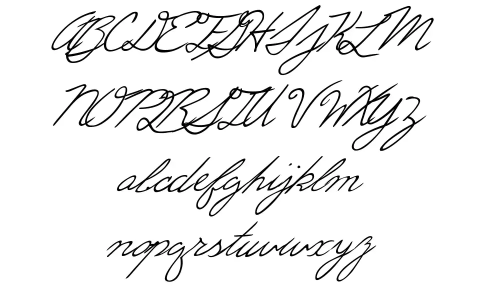 Eric'sfont specimens