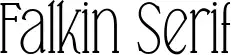 Falkin Serif