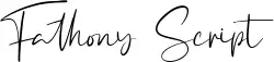 Fathony Script