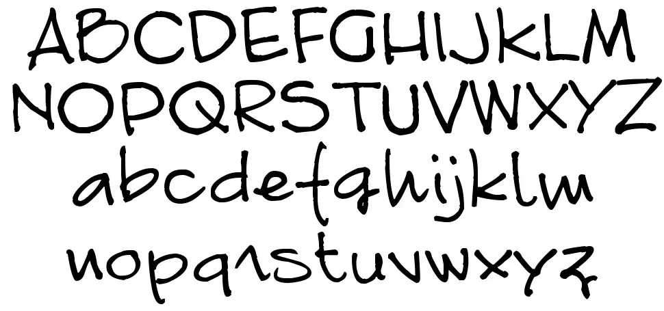 Font Linda.Sciuttofont specimens