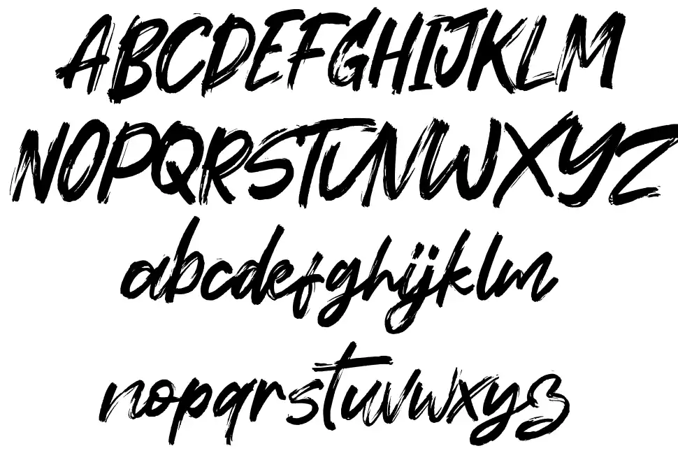 Forturnfont specimens