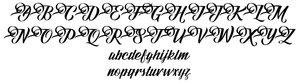 Fundamentalfont specimens