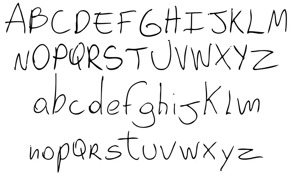 Gabo 4font specimens