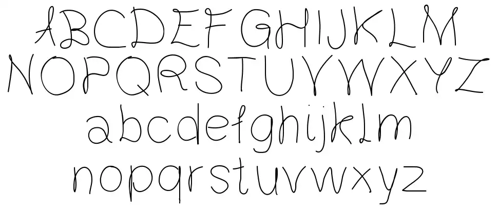 Gaelle 203font specimens