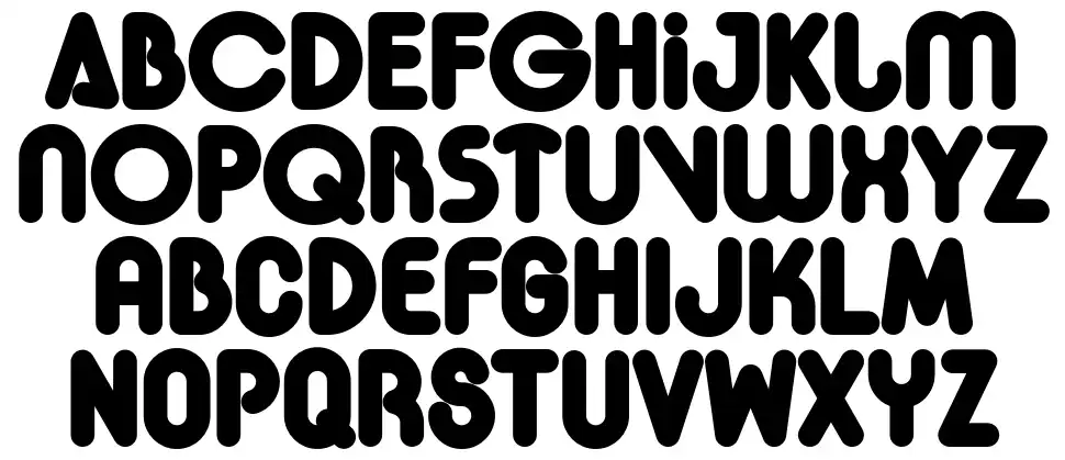 Garoa Hacker Clubefont specimens