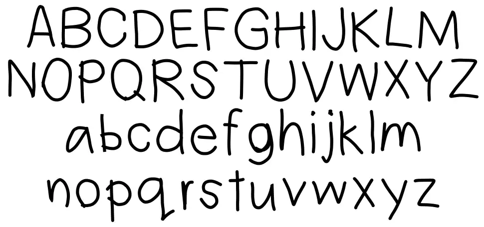 Geo Upsidedownfont specimens