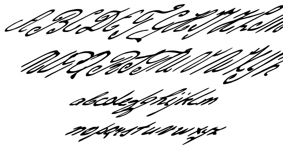 Gerards Goldfont specimens