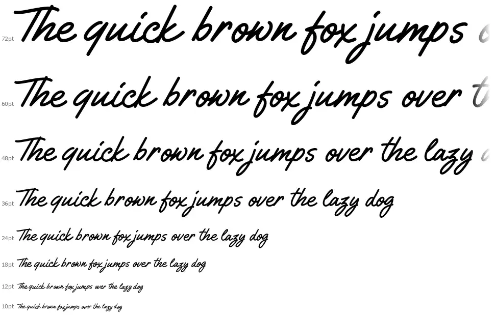 Gilligan Shutterfont waterfall