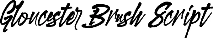Gloucester Brush Script