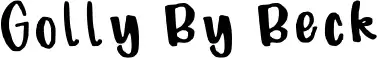 Golly By Beck