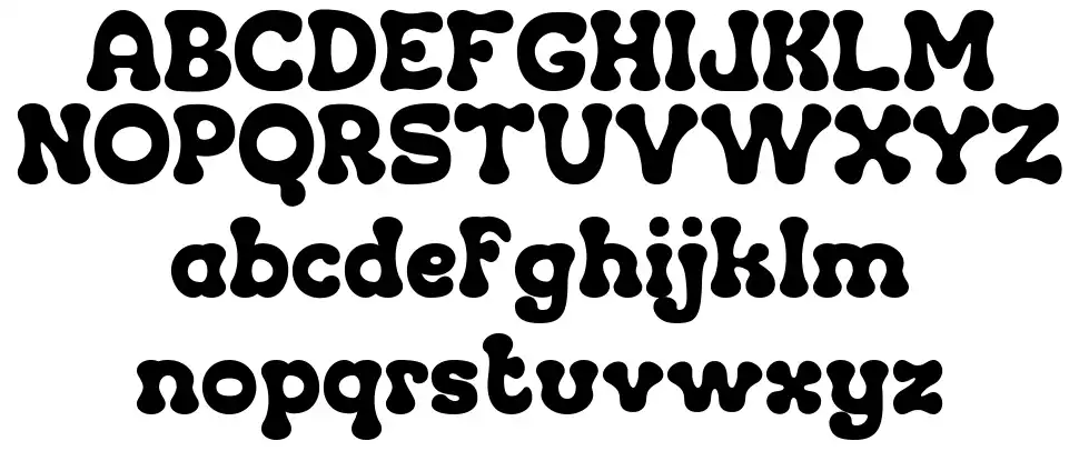 Goofrillfont specimens