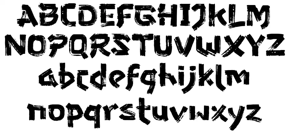 Gozaru Ürün Özellikleri Gozarufont specimens