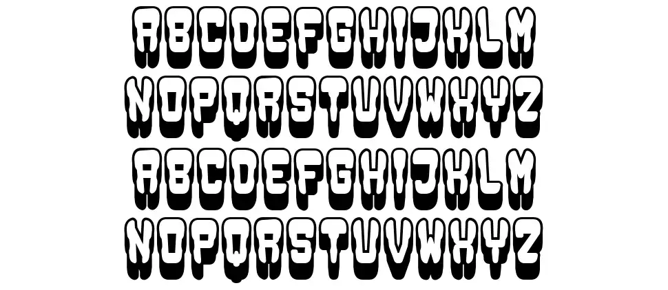 Groowingfont specimens