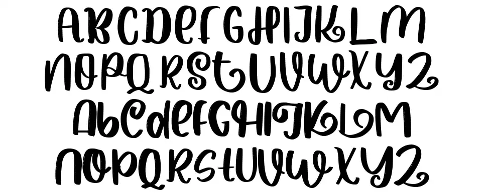 Halloween Spookyfont specimens
