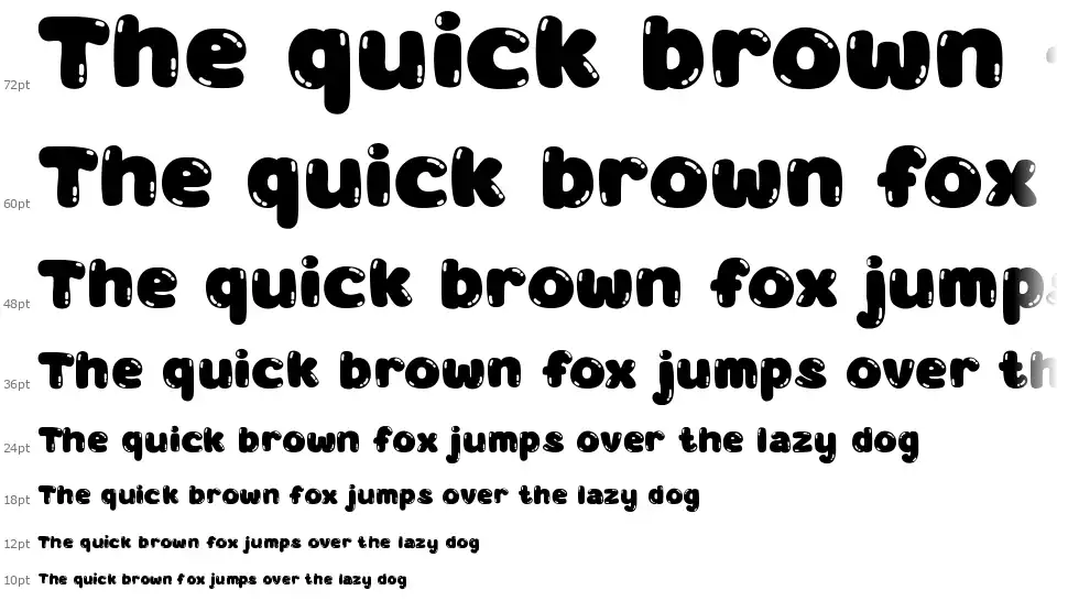Happy Dancefont waterfall