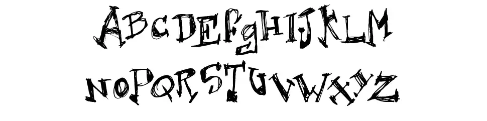 Hard Dumbfont specimens