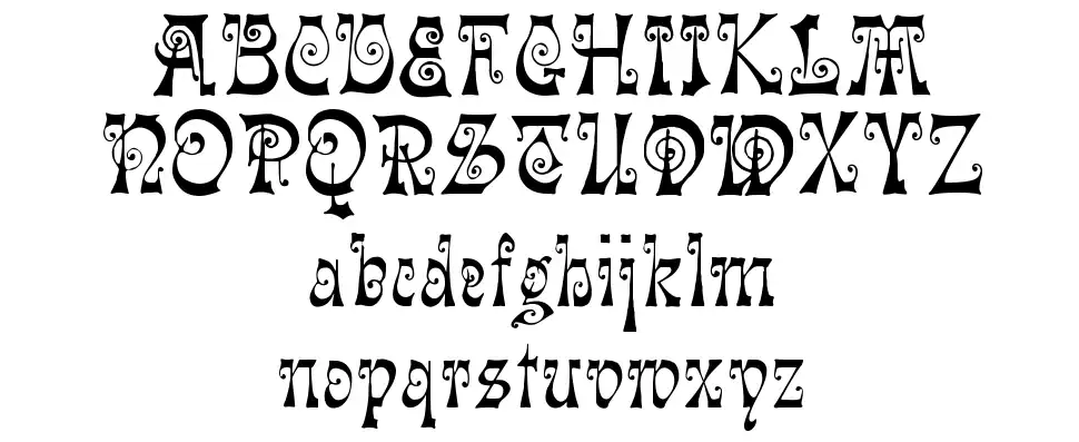 (Heidelberg) Ürün Özellikleri (Heidelberg)font specimens