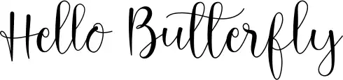 Hello Butterfly