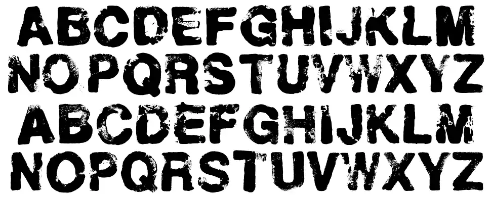 Helveticrapfont specimens
