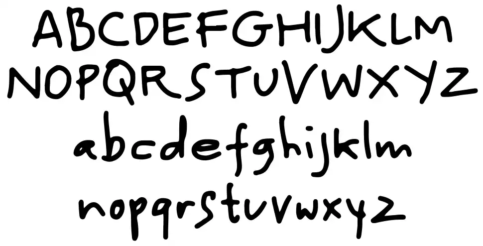Hidalgofont specimens