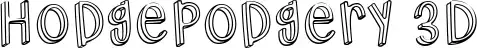 Hodgepodgery 3D