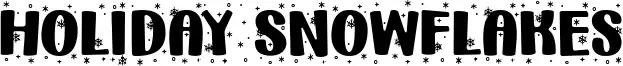 Holiday Snowflakes
