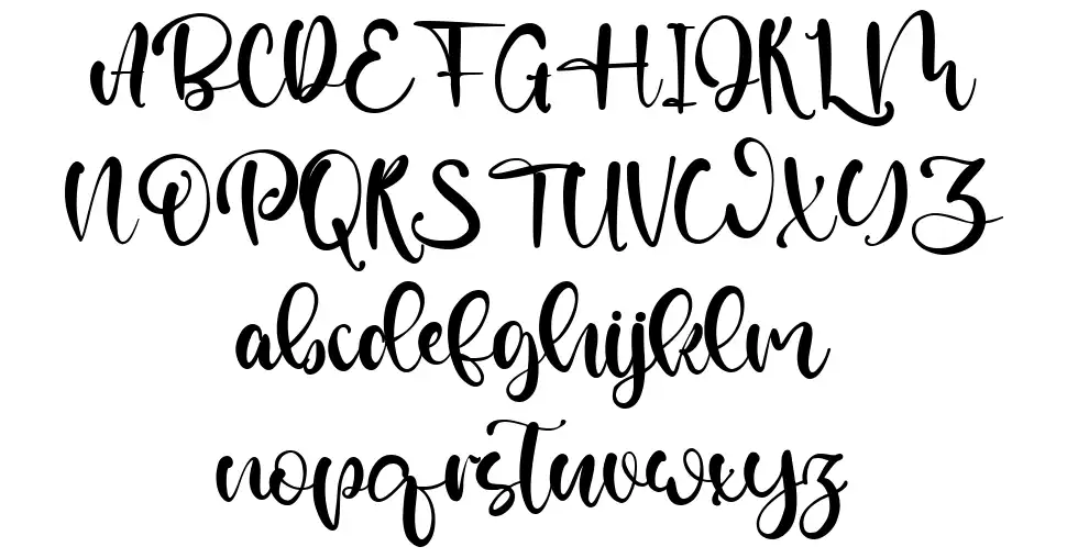 Hollow Springfont specimens