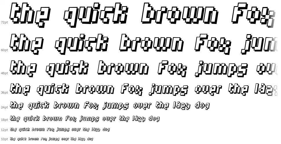 Humanoidfont waterfall