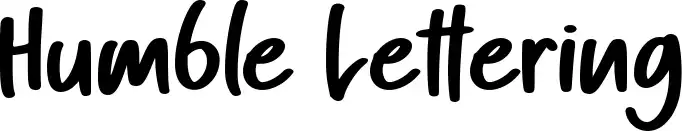 Humble Lettering