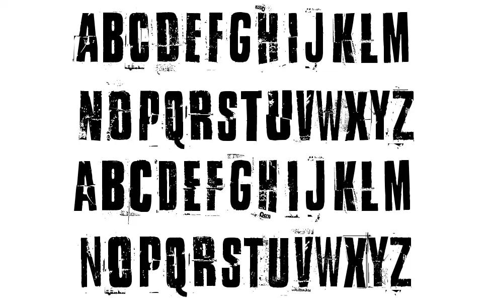 I Did It My Wayfont specimens