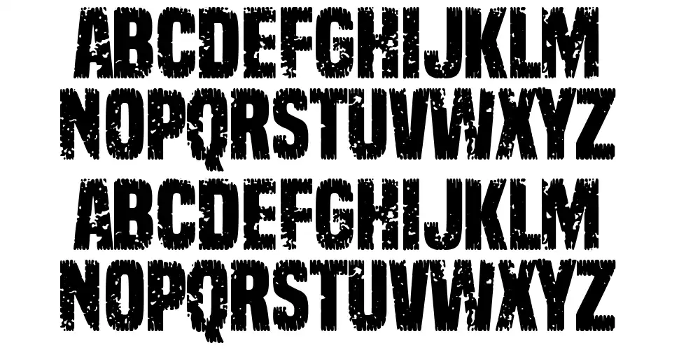 Impacto Final!font specimens