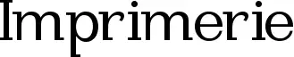 Imprimerie