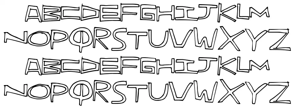Indie Handfont specimens