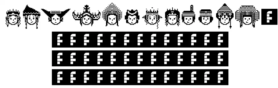 Indonesian Womanfont specimens