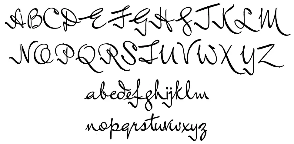 Inductive Resonancefont specimens