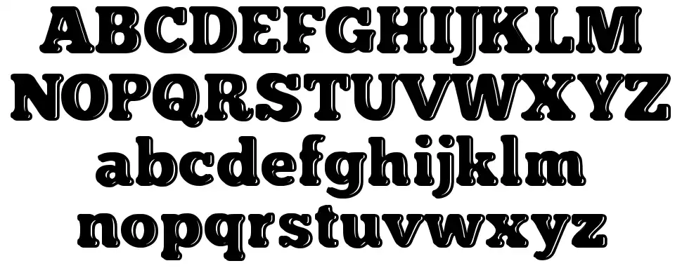 Insuperablefont specimens