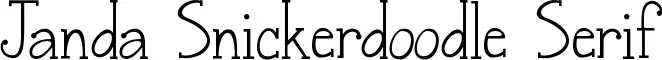 Janda Snickerdoodle Serif