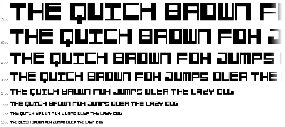 Jangotypefont waterfall