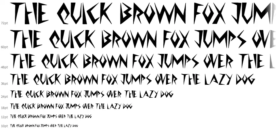 Jazzy Cavemanfont waterfall