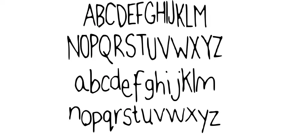 Jenns Handwritingfont specimens