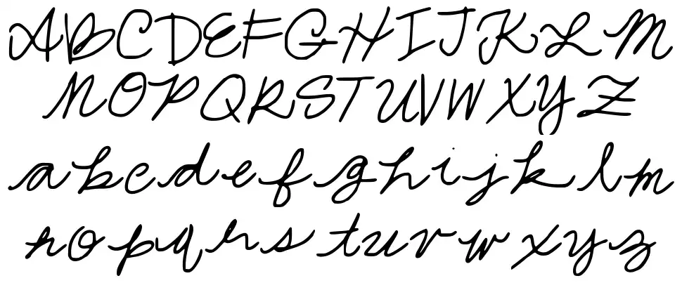 Jessa Handfont specimens