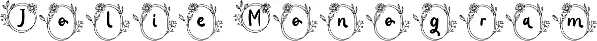 Jolie Monogram