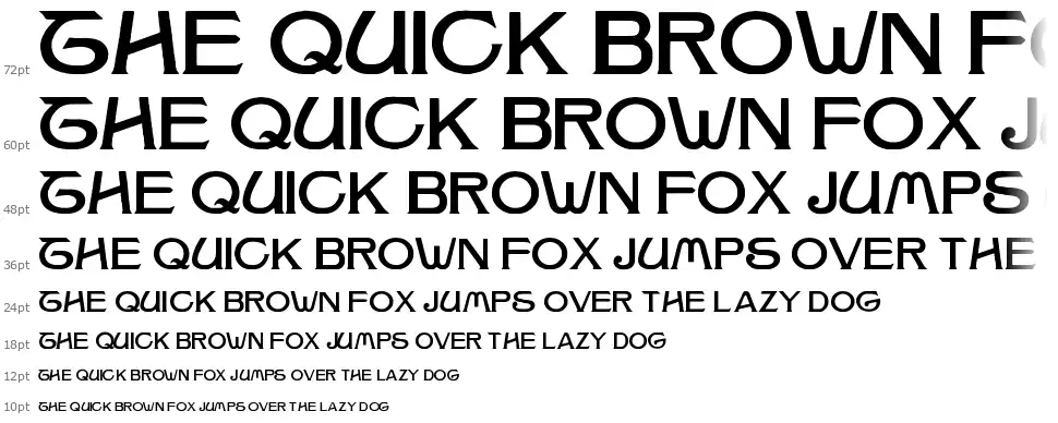 Jumbo 1887 Şelale Jumbo 1887font waterfall