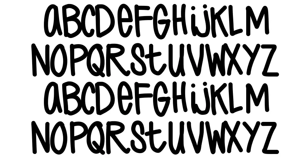 Just Colefont specimens