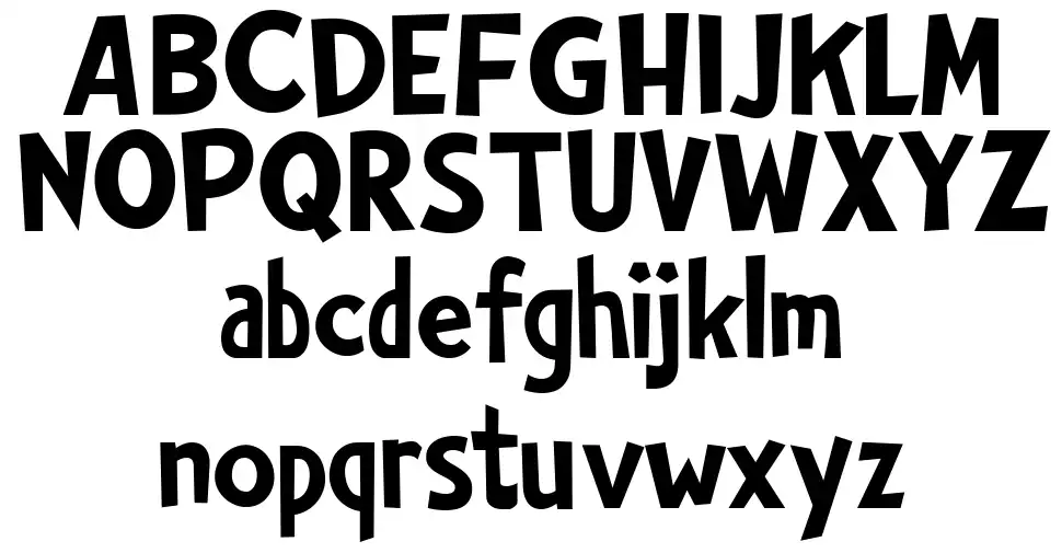 Kah Hoot Ürün Özellikleri Kah Hootfont specimens