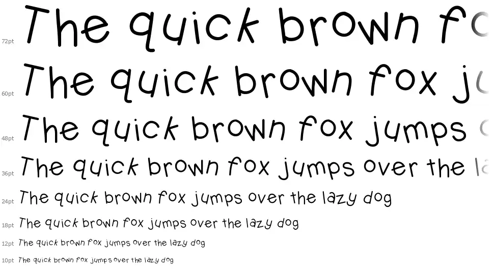 KB Jellybeanfont waterfall