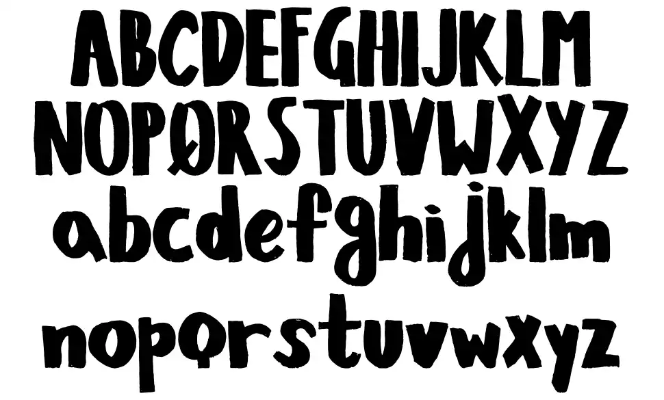 Kiwano Applefont specimens