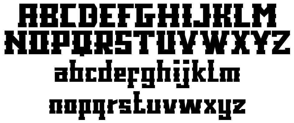 Klockfont specimens