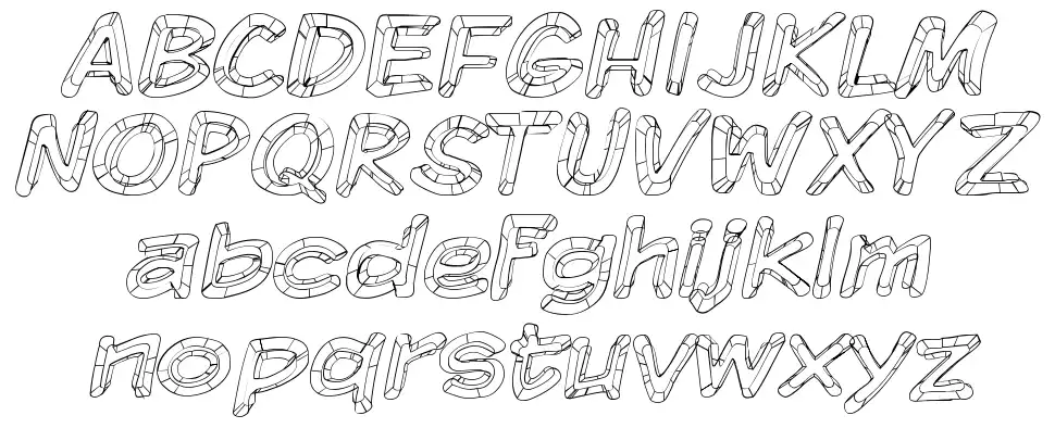 Komika Sketchfont specimens