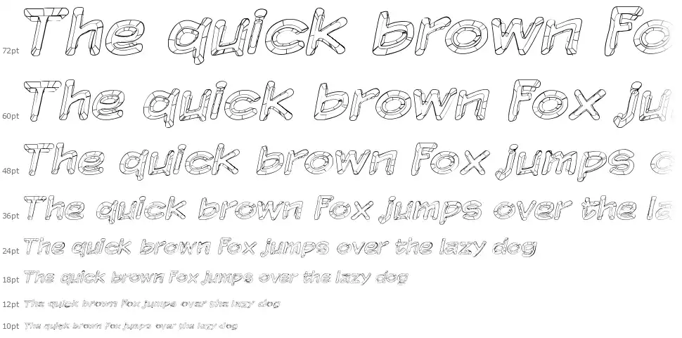 Komika Sketchfont waterfall